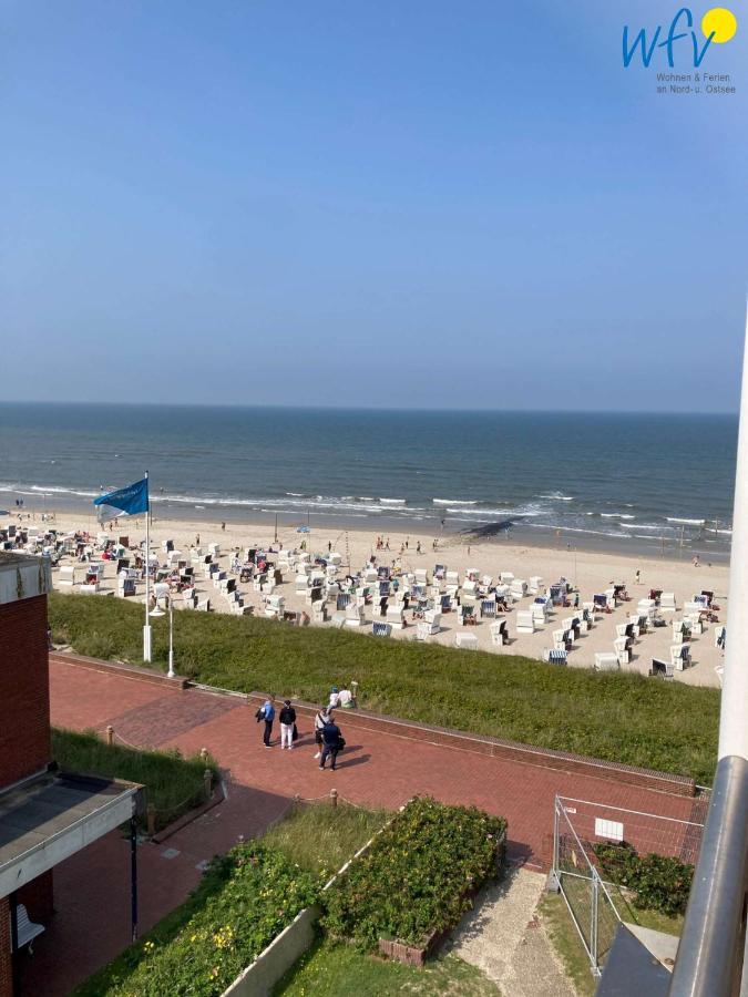 Haus Poseidon Ferienwohnung Nordseeblick Wangerooge Exterior foto