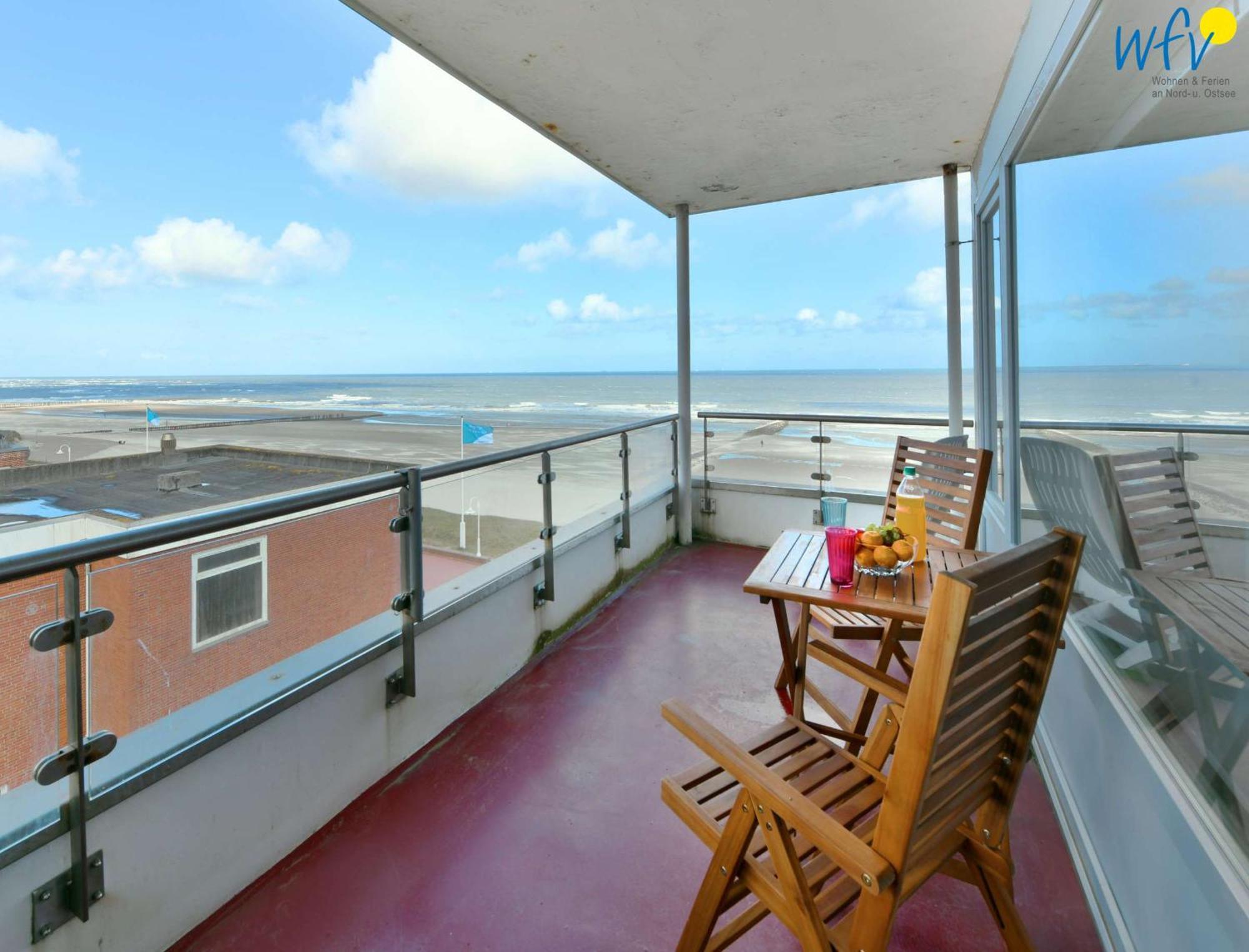 Haus Poseidon Ferienwohnung Nordseeblick Wangerooge Exterior foto