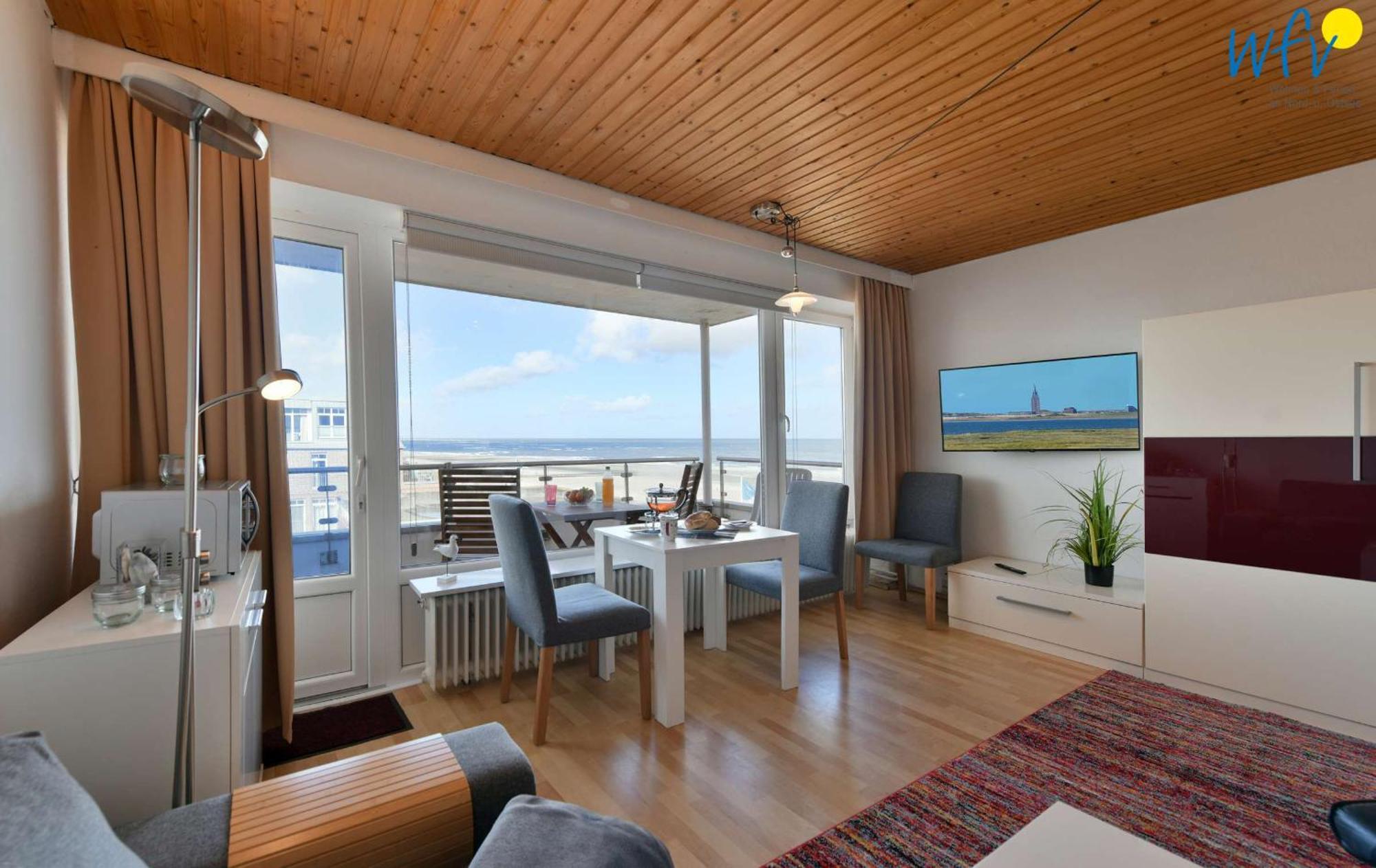 Haus Poseidon Ferienwohnung Nordseeblick Wangerooge Exterior foto