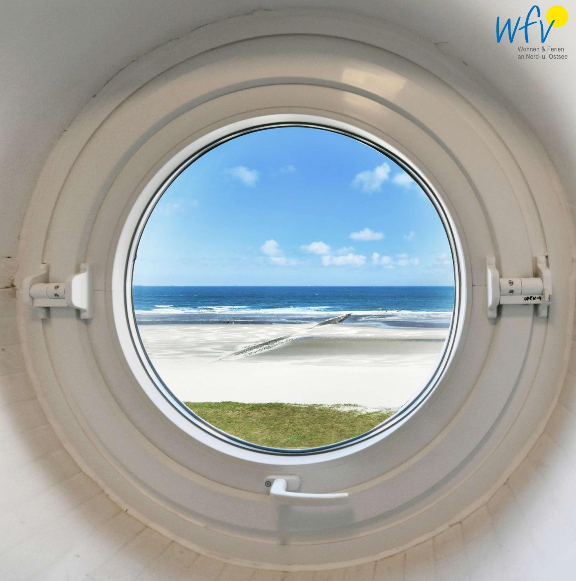Haus Poseidon Ferienwohnung Nordseeblick Wangerooge Exterior foto